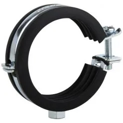 SANITOP-WINGENROTH Rohrschelle, Gummi/Stahl