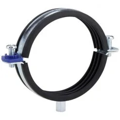 SANITOP-WINGENROTH Rohrschelle, Gummi/Stahl
