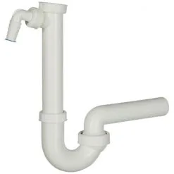 WELLWATER Röhrensiphon, Kunststoff, 1 1/2"