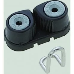 SEILFLECHTER Schotklemme, Mit Führung, Kunststoff, Schwarz