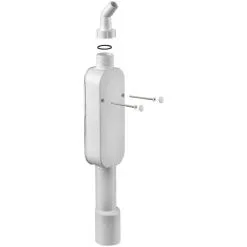 CORNAT Waschmaschinen Geruchverschluss, Kunststoff, 1 1/2"