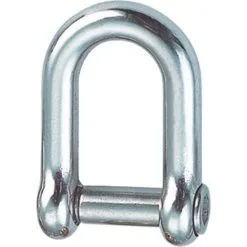 SEILFLECHTER Schäkel, Edelstahl, Silberfarben