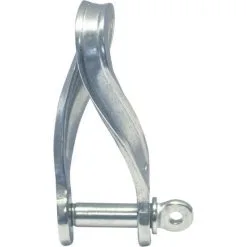 SEILFLECHTER Schäkel, Edelstahl, Silberfarben