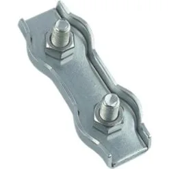 SEILFLECHTER Seilklemme »Duplex«, Edelstahl, Silberfarben