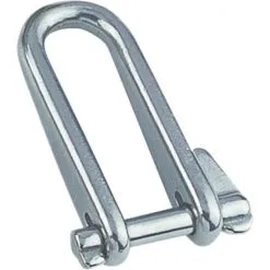 SEILFLECHTER Schlüsselschäkel, Edelstahl, Silberfarben