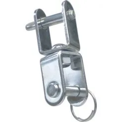 SEILFLECHTER Wirbelschäkel, Edelstahl, Silberfarben