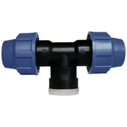 CORNAT T-Stück, Polypropylen (PP), 1/2"