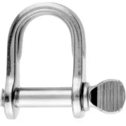 SEILFLECHTER Schäkel, Edelstahl, Silberfarben