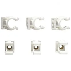CORNAT Clips, Kunststoff, 25 Stück