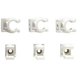 CORNAT Clips, Kunststoff/messing, 25 Stk. Stück