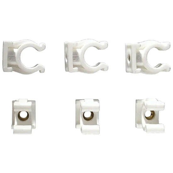 CORNAT Clips, Kunststoff/messing, 25 Stk. Stück 1 CORNAT Clips, Kunststoff/messing, 25 Stk. Stück