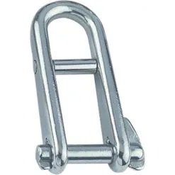 SEILFLECHTER Schlüsselschäkel, Edelstahl, Silberfarben