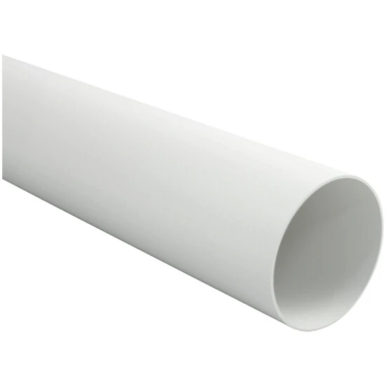 MARLEY Rundrohr, Kunststoff, Ø125 Mm X 100 Cm 1 MARLEY Rundrohr, Kunststoff, Ø125 Mm X 100 Cm