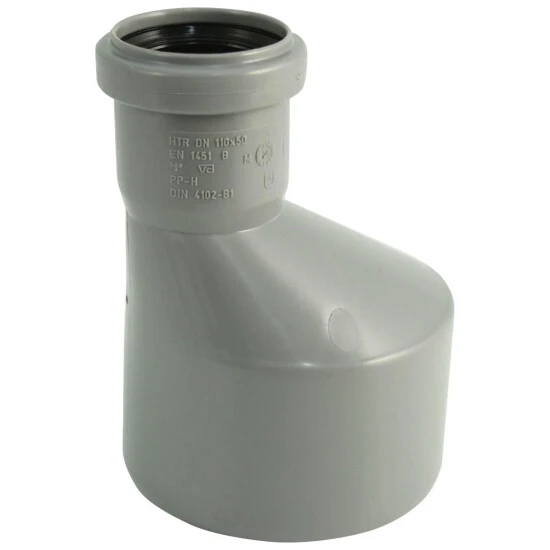 MARLEY HT-Übergangsrohr, Polypropylen (PP), Stärke: 1,8 Mm 1 MARLEY HT-Übergangsrohr, Polypropylen (PP), Stärke: 1,8 Mm