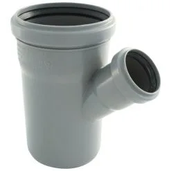 MARLEY HT-Einfachabzweig, Polypropylen (PP), Stärke: 1,8 Mm, DIN EN 1451-1