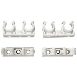CORNAT Clips, Kunststoff, 25 Stück