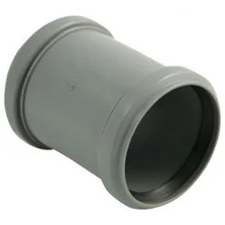 MARLEY HT-Überschiebmuffe, Polypropylen (PP), Stärke: 1,8 Mm, DIN EN 1451-1