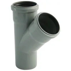 MARLEY HT-Einfachabzweig, Polypropylen (PP), Stärke: 1,8 Mm, DIN EN 1451-1