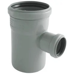 MARLEY HT-Einfachabzweig, Polypropylen (PP), Stärke: 1,8 Mm, DIN EN 1451-1