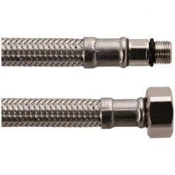 WELLWATER Flexschlauch, Länge: 0,5 M, Edelstahl