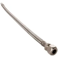 WELLWATER Flexschlauch, Länge: 0,5 M, Edelstahl