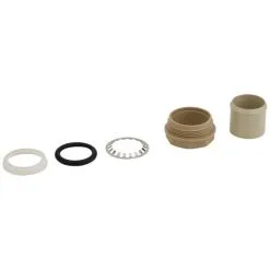 SANITOP-WINGENROTH Ersatzteil-Set, Messing/Kunststoff, Weiß/silberfarben/beige/schwarz