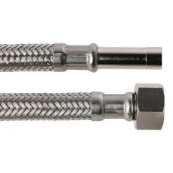 WELLWATER Flexschlauch, Länge: 0,3 M, Edelstahl