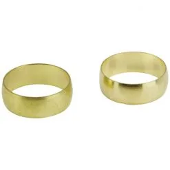 WELLWATER Klemmring, Messing, Goldfarben