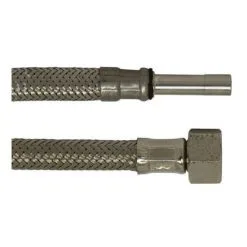 WELLWATER Flexschlauch, Länge: 0,5 M, Edelstahl