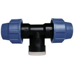 CORNAT T-Stück, Polypropylen (PP), 3/4" / 1 1/4"