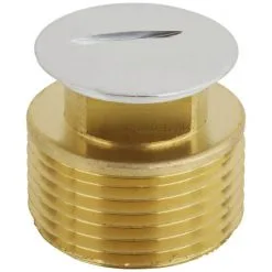 WELLWATER Stopfen, Messing, Goldfarben, 3/4"