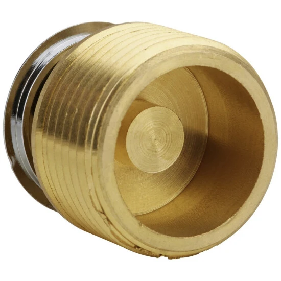 WELLWATER Stopfen, Messing, Goldfarben, 3/4" 2 WELLWATER Stopfen, Messing, Goldfarben, 3/4" – Bild 2