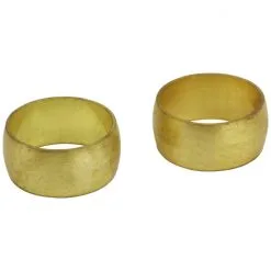 WELLWATER Klemmring, Messing, Goldfarben