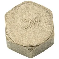 CORNAT Kappe, Messing, 3/8"