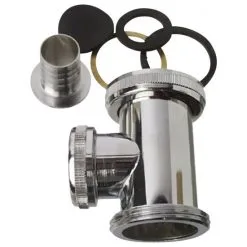 WELLWATER Abfluss-Zwischenstück, Messing, 1 1/4"