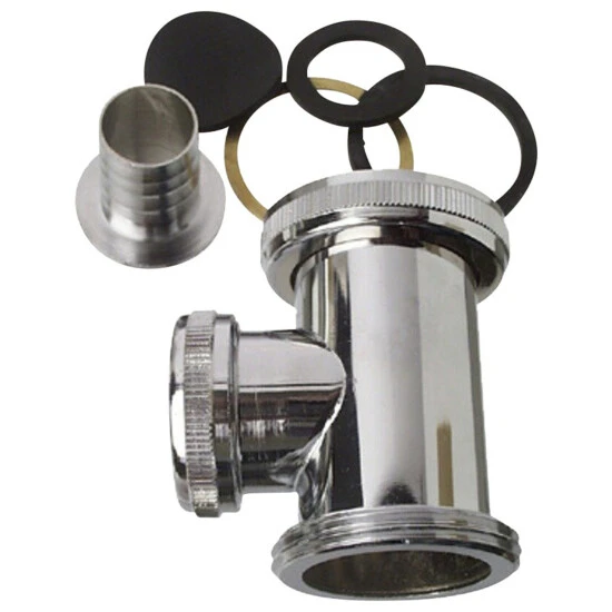 WELLWATER Abfluss-Zwischenstück, Messing, 1 1/4" 1 WELLWATER Abfluss-Zwischenstück, Messing, 1 1/4"