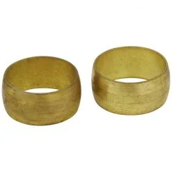 WELLWATER Klemmring, Messing, Goldfarben