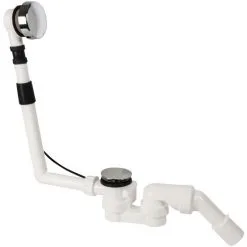 WELLWATER Excenter-Wannengarnitur, Kunststoff, Typ: 1 1/2" AG X Ø 40/50 Mm