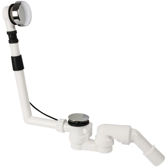 WELLWATER Excenter-Wannengarnitur, Kunststoff, Typ: 1 1/2" AG X Ø 40/50 Mm 1 WELLWATER Excenter-Wannengarnitur, Kunststoff, Typ: 1 1/2" AG X Ø 40/50 Mm