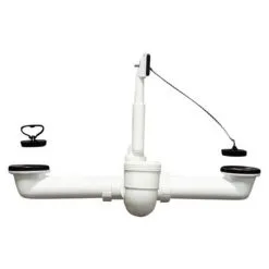 SANITOP-WINGENROTH Ab-/Überlaufgarnitur, Kunststoff, Typ: 1 1/2" AG