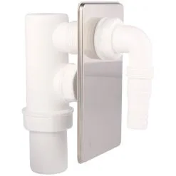 WELLWATER Unterputz-Siphon, Kunststoff, Typ: 1" AG X Ø 40 Mm
