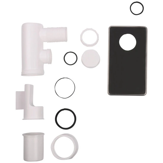 WELLWATER Unterputz-Siphon, Kunststoff, Typ: 1" AG X Ø 40 Mm 2 WELLWATER Unterputz-Siphon, Kunststoff, Typ: 1" AG X Ø 40 Mm – Bild 2