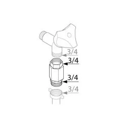 WELLWATER Durchlaufbelüfter, Messing 5 WELLWATER Durchlaufbelüfter, Messing -Sanitärinstallation Verkäufe unnamed file 1714