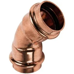 SANITOP-WINGENROTH Pressbogen, Kupfer