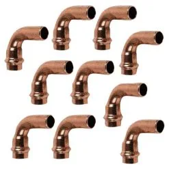 SANITOP-WINGENROTH Pressbogen, Kupfer