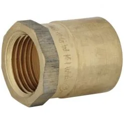 SANITOP-WINGENROTH Übergangsmuffe, Rotguss