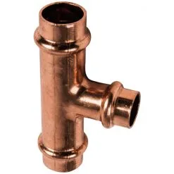 SANITOP-WINGENROTH Press-T-Stück, Kupfer