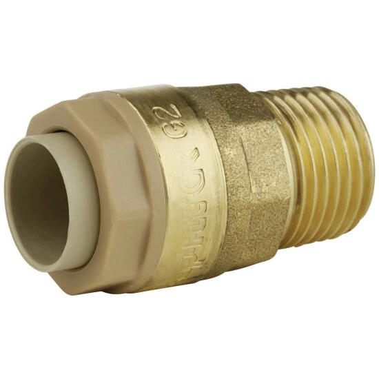 SANITOP-WINGENROTH Steck-Übergangsnippel, Messing 1 SANITOP-WINGENROTH Steck-Übergangsnippel, Messing