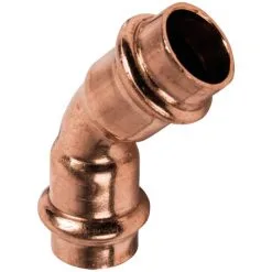 SANITOP-WINGENROTH Pressbogen, Kupfer