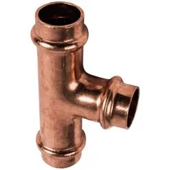 SANITOP-WINGENROTH Press-T-Stück, Kupfer